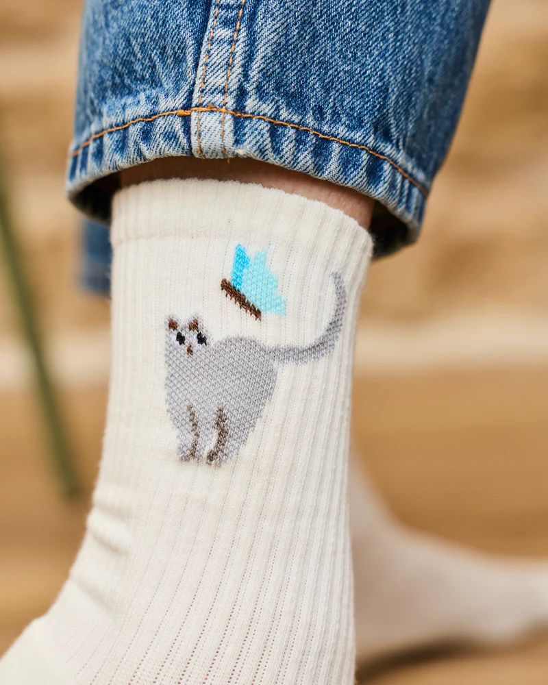 Chaussettes Chat - Image 2