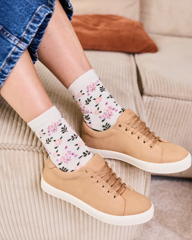 Chaussettes Flore Vert - Image 3
