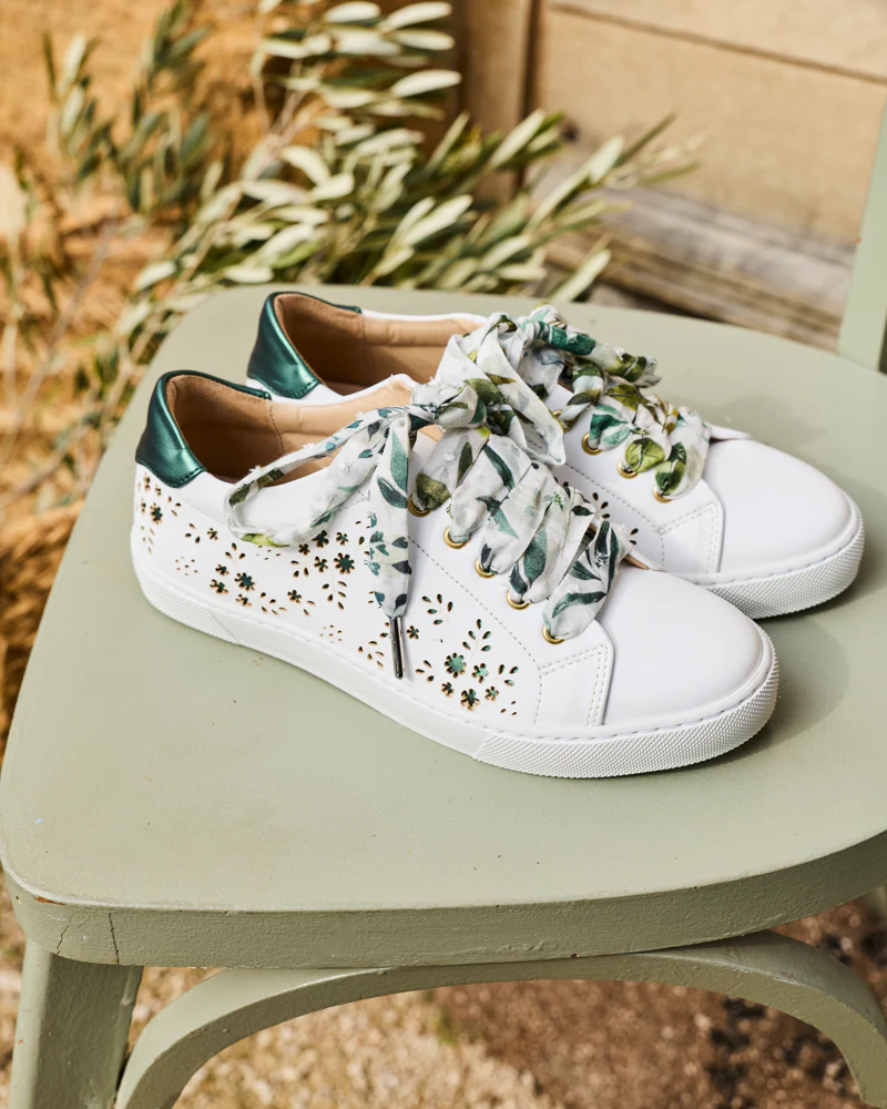 Virevolte Fleurs Vert - Image 3