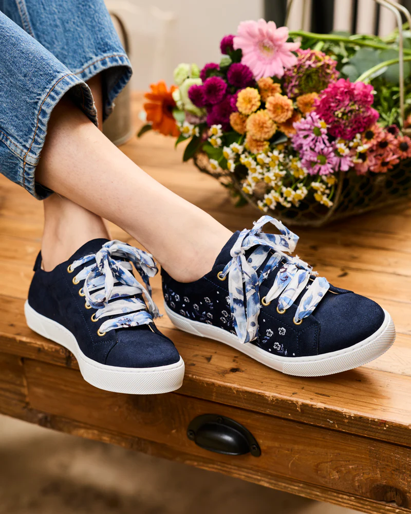 Virevolte Petites Fleurs Bleues - Image 2