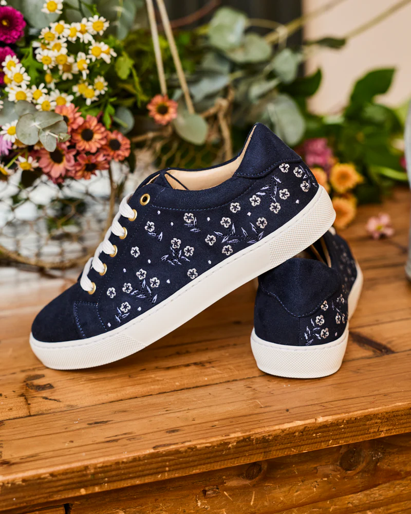 Virevolte Petites Fleurs Bleues - Image 4
